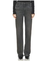 GRLFRND - Pantalón Bella Cinch En Color Gris Talla (También En 25, 24, 26, 27, 28, 29, 30, 31) - Lyst