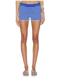 De Rococo - Boucle Micro Mini Shorts - Lyst