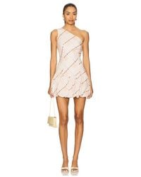 SNDY'S - X Revolve Briella One Shoulder Mini Dress - Lyst
