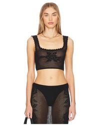 LOBA - Toshi Crop Top - Lyst