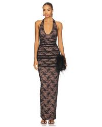 Nookie - Arabella Halter Gown - Lyst