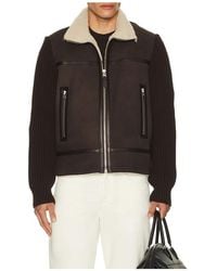 Mackage - Jonathan Suede Full Zip Jacket - Lyst