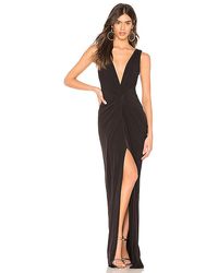 Katie May - Vestido Largo Leo En Color Negro Talla (También En M, S, Xl, Xs) - Lyst