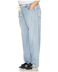 aligrace - Vintage Drawstring Maternity Jeans - Lyst