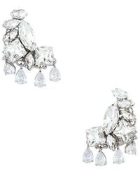 Anton Heunis - Omega Clasp Pixel & Tears Pendant Earrings - Lyst