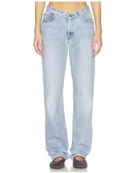 aligrace - V Waist Skinny Jeans - Lyst