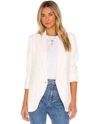 Amanda Uprichard - Shawl Collar Blazer - Lyst