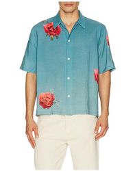 AllSaints - Fleur Fazed Shirt - Lyst
