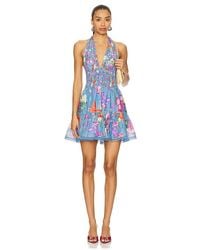 Charo Ruiz - Vestido Corto Faye En Color Azul Talla (También En S, Xs) - Lyst