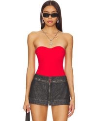 superdown - Stef Bustier Bodysuit - Lyst