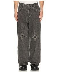 BIRTH OF ROYAL CHILD - 20k Diamond Stellar Denim Pants - Lyst