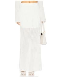 Clea - Manning Knit Skirt - Lyst