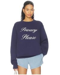 DEPARTURE - Privacy Please Sweatshirt - Lyst