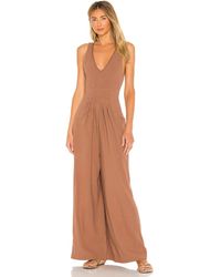 Free People Next Level Jumpsuit - Braun