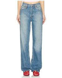RE/DONE - High-Waist-Hose Mit Weitem Bein 90S - Lyst