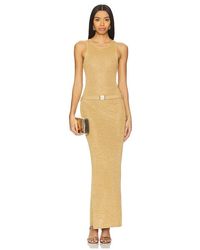 Asta Resort - Kleid Mit Gürtel Natalia - Lyst