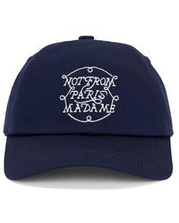 Drole de Monsieur - Sombrero En Color Azul Marino Talla - Lyst