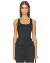 Theory - Peplum Vest - Lyst
