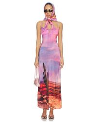 Leslie Amon - X Revolve Timeless Dress With Head Scarf - Lyst