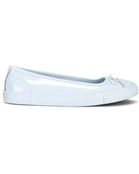 Converse - Zapato Plano Chuck Taylor All Star Dainty Ballerina En Color Bebe Azul Talla (También En .5, 6, 6.5, 7, 7.5, 8.5, 9, 9.5) - Lyst