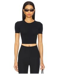 Commando - Ballet Body Cropped Crewneck Tee - Lyst