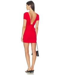 FRAME - X Alexandra Leclerc The Monaco Mini Dress - Lyst
