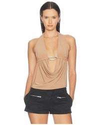 HAELO - Cowl Halter Top - Lyst