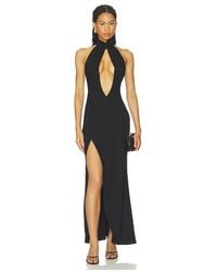 GUIZIO - Suki Halter Neck Gown - Lyst