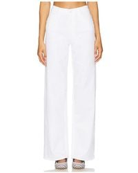 Mother - The Spinner Zip Sneak Jeans - Lyst