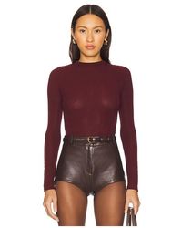 SNDY'S - X Revolve Lounge Katya Sheer Top - Lyst
