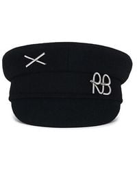 Ruslan Baginskiy - Logo Embellished Baker Boy Cap - Lyst