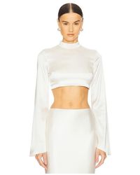 LOBA - Isabelle Crop Top - Lyst
