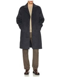 Marine Layer - Wool Longline Coat - Lyst
