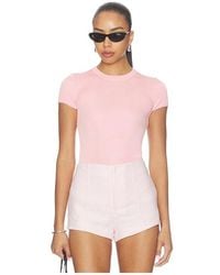 L'academie - 'Academie Kiersey Knit T-Shirt - Lyst