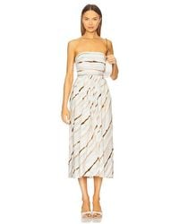 A.L.C. - Vestido Tara En Color Neutral,Baby Talla En - Lyst