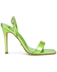 Damen Schuhe Absätze Sandalen mit Keilabsatz Tony Bianco Wildleder WEDGES MATRIX in Grün 