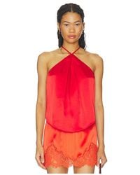 SER.O.YA - Beckham Satin Tank - Lyst