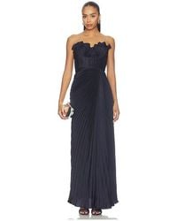 AMUR - Kaylani Pleated Gown - Lyst