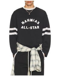NAHMIAS - All Star Varsity Long Sleeve - Lyst