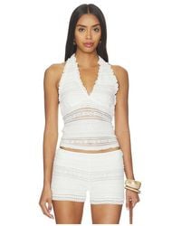 Free People - X Intimately Fp Flirty Frills Halter - Lyst
