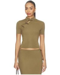 SAU LEE - Timo Jersey Top - Lyst
