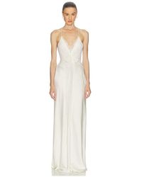 Helsa - Mix Media Slip Dress - Lyst