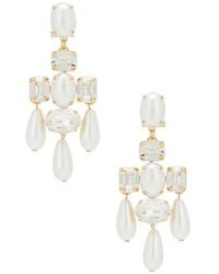 Anton Heunis - Omega Clasp Chandelier Earrings - Lyst