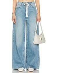 GRLFRND - X Maggie Macdonald Lucia Drawstring Baggy Wide Leg Jeans - Lyst