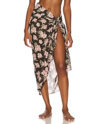 Damen Bekleidung Bademode und Strandmode Sarongs und Sarongtücher Indah Baumwolle SARONG ARIA 