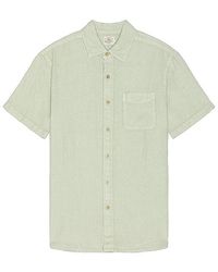 Faherty - Short Sleeve Linen Laguna Shirt - Lyst