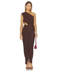 superdown - Juliet Midi Dress - Lyst