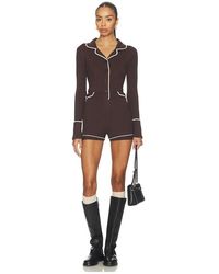 Monse - Knitted Pajama Romper - Lyst