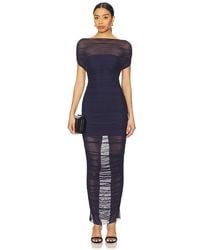 SER.O.YA - Noel Mesh Midi Dress - Lyst