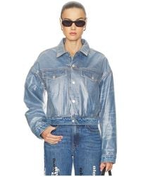 Alexander Wang - Trucker Jacket - Lyst
